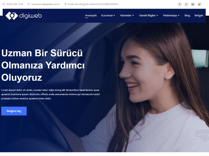 Sürücü Kursu Teması
