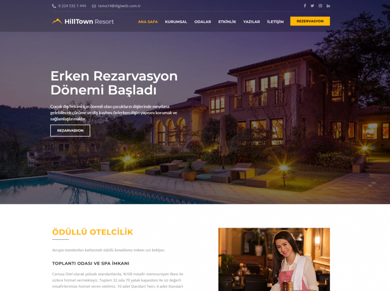 Otel ve Pansiyon Teması